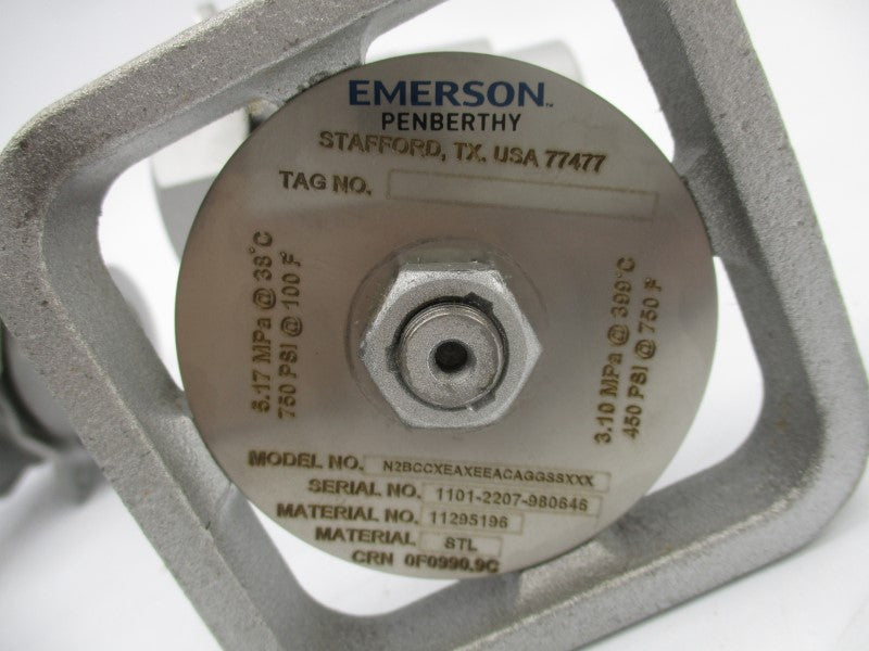 EMERSON PENBERTHY N2BCCXEAXEEACAGGSSXXX 750PSI NSNP