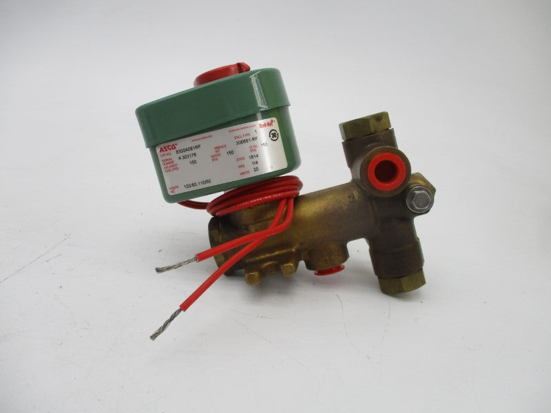 ASCO 8300A081RF 110/120V 150PSI 1/4" NSMP