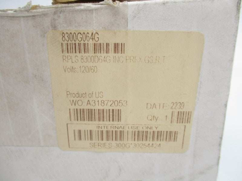 ASCO 8300G064G 120V 120PSI 3/8" NSMP