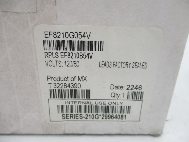 ASCO EF8210G054V 120V 125-150PSI 1" (AS PICTURED) NSMP