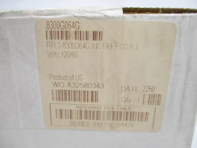 ASCO 8300G064G 120V NSFS