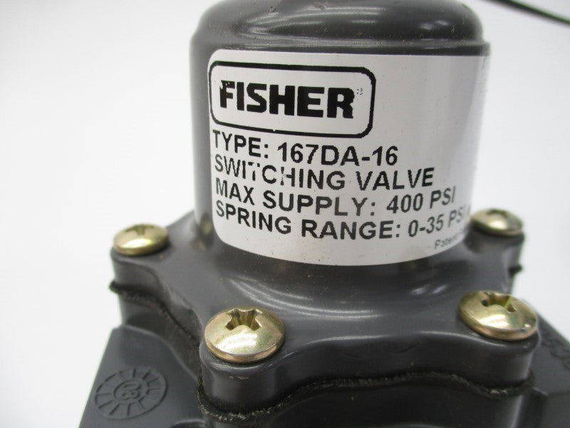 FISHER 167DA-16 400PSI NSMP