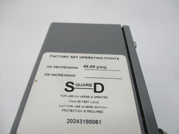 SQUARE D 9012GAW-4 SER. C 600V 240PSI NSMP