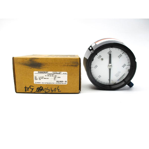 ASHCROFT 45-1279-AS-02L-300# 0-300PSI 4-1/2" NSMP
