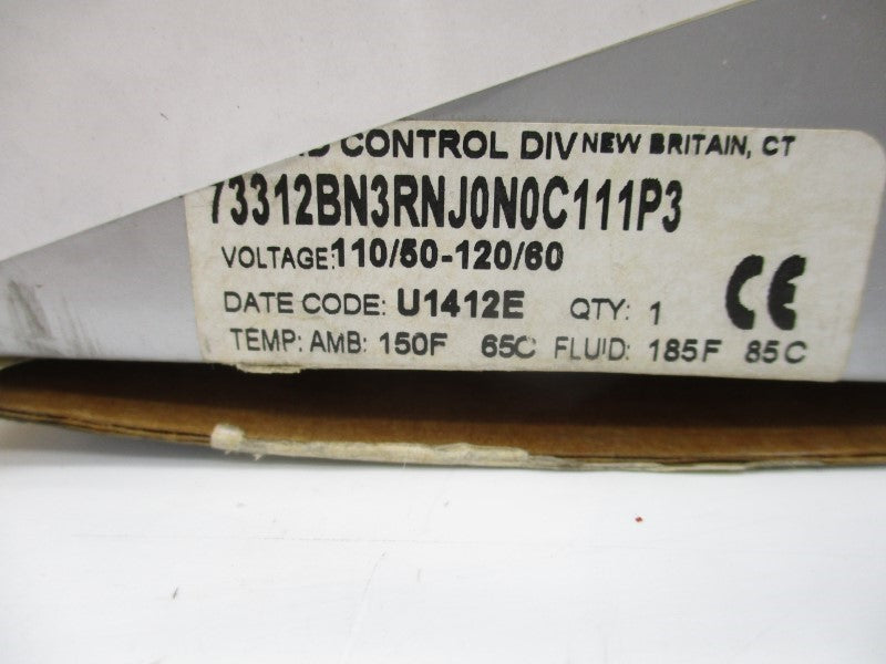 PARKER 73312BN3RNJ0N0C111P3 110/120V 10-180PSI NSMP