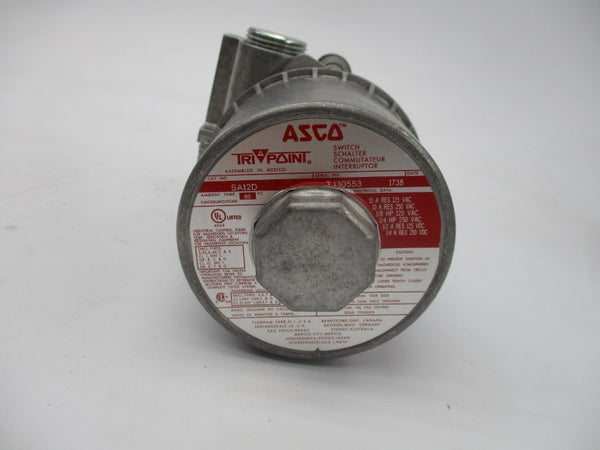 ASCO SA12D 250VAC 10A 2-60PSI NSMP