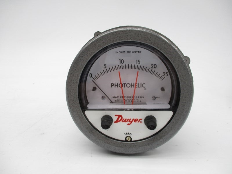 DWYER 102111-70 120VAC 25PSI 0-25 NSMP