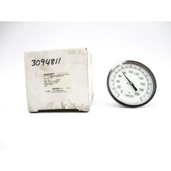 ASHCROFT 50EI60E025 0/200'F 5" NSMP