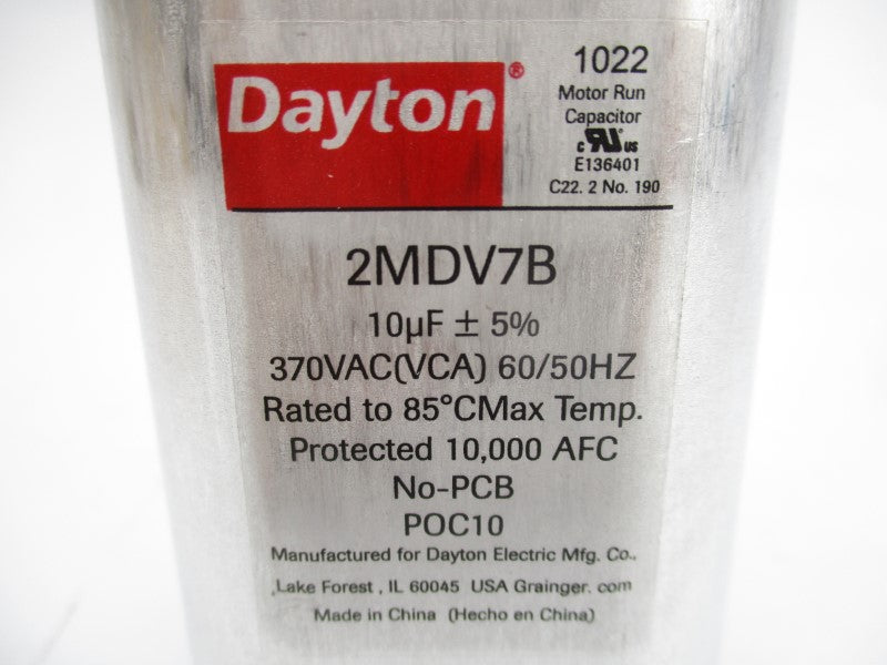 DAYTON 2MDV7B 370VAC NSMP