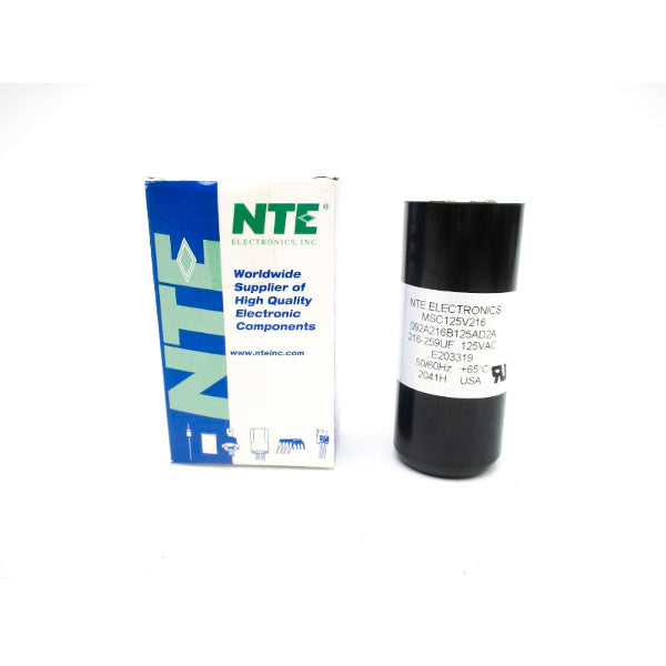NTE ELECTRONICS MSC125V216 092A216B125AD2A 125VAC NSMP
