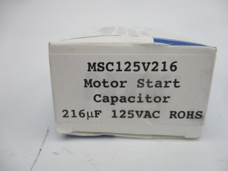 NTE ELECTRONICS MSC125V216 092A216B125AD2A 125VAC NSMP
