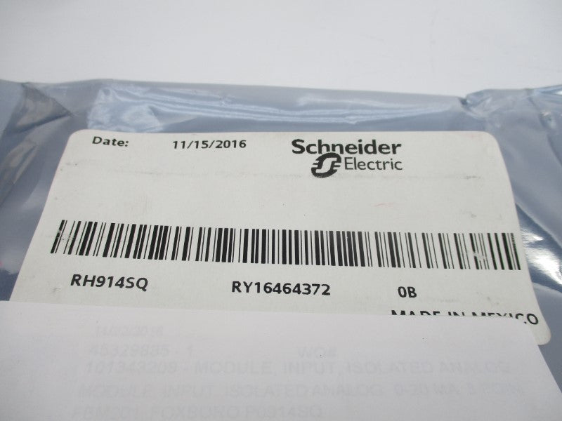 SCHNEIDER ELECTRIC RH914SQ FBM201 24VDC NSMP
