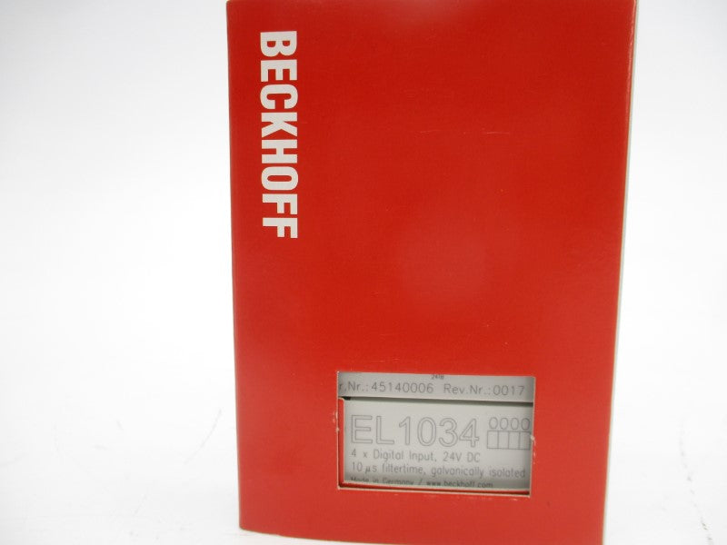 BECKHOFF EL1034 24VDC REV. 0017 NSMP