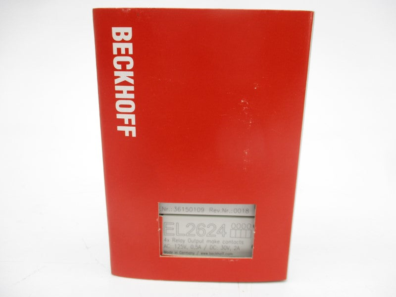 BECKHOFF EL2624 125VAC 0.5A REV. 0018 NSMP