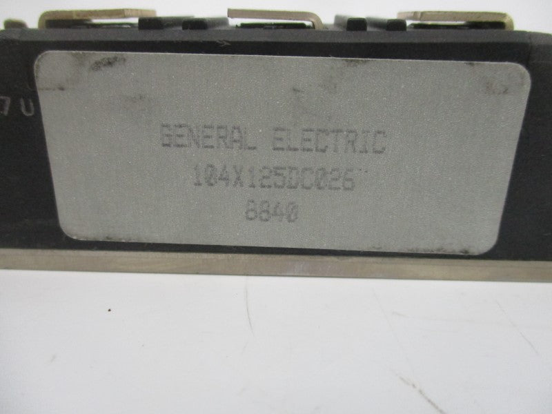 GENERAL ELECTRIC 104X125DC026 NSNP