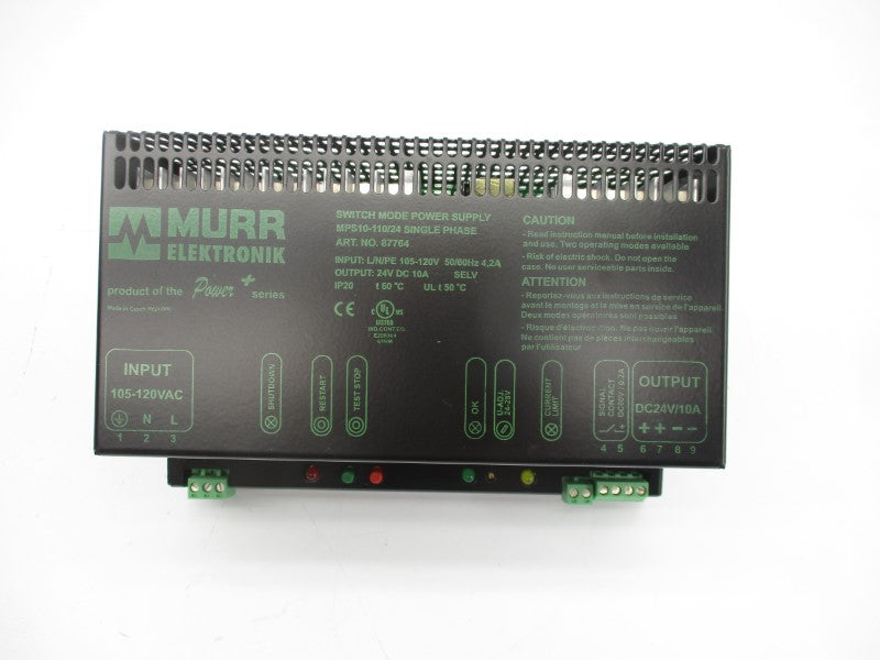 MURR ELECTRONIK MPS10-110/24 87764 105-120V 4.2A NSMP