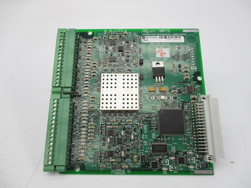 SCHWEITZER ENGINEERING 9719L9X1 070-1515 REV. B NSMP
