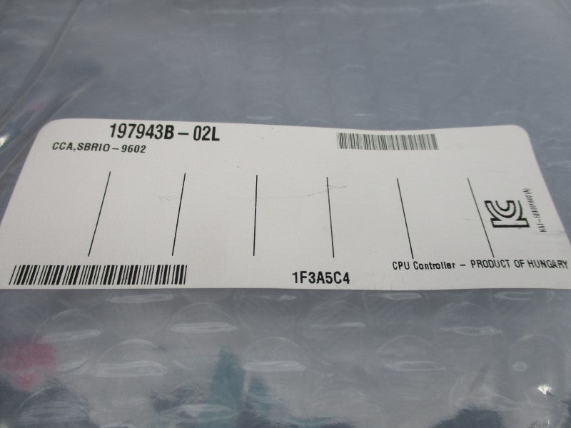 NATIONAL INSTRUMENTS SBRIO-9602 197943B-02L NSMP