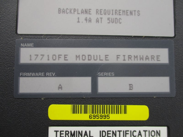 ALLEN BRADLEY 1771-OFE1 SER. B F/W A 5VDC NSNP