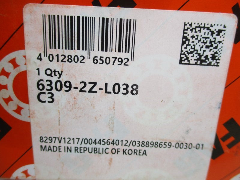 FAG 6309-2Z-L038-C3 NSMP