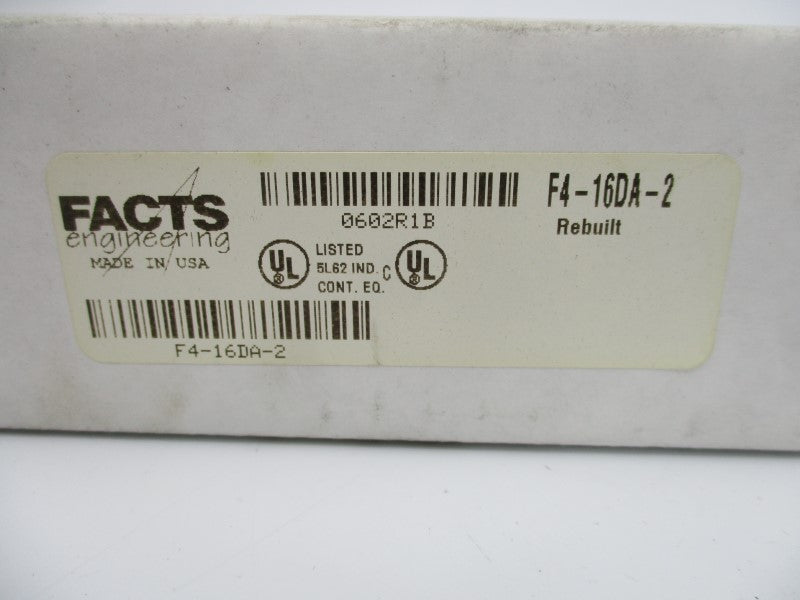 FACTS ENGINEERING F4-16DA-2 10VDC NSMP