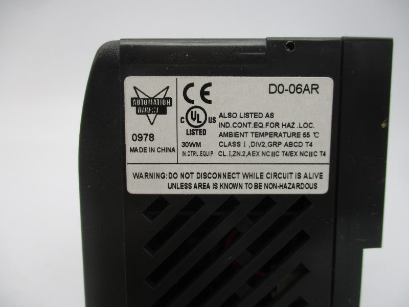 AUTOMATION DIRECT D0-06AR 90-120V 2.0A NSMP