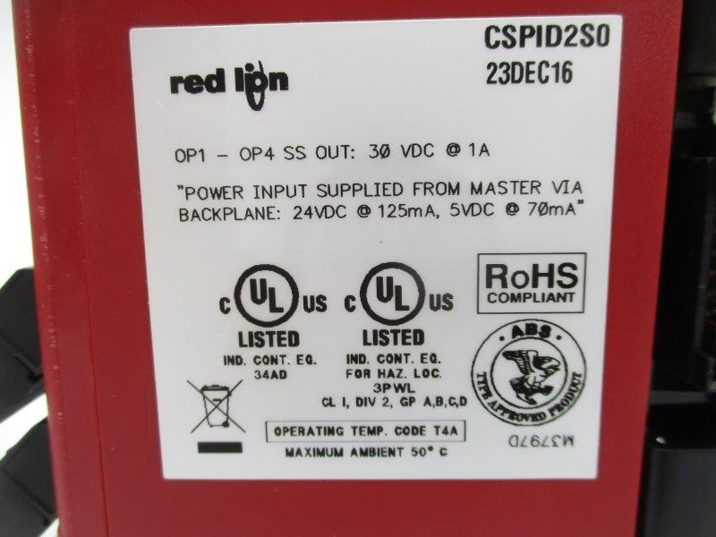 RED LION CSPID2S0 24VDC 1A NSMP