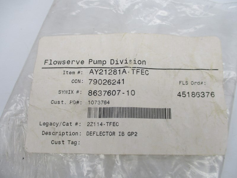 FLOWSERVE AY21281A-TFEC NSMP