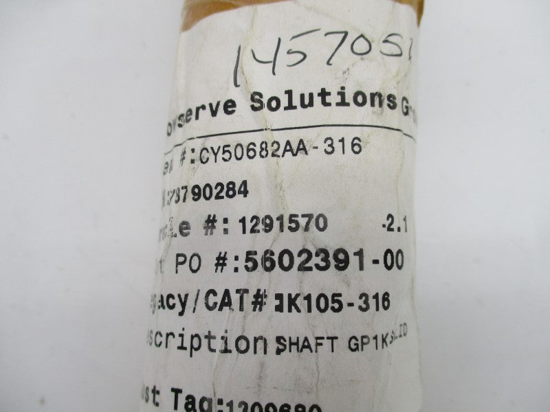 FLOWSERVE CY50682AA-316 NSFS