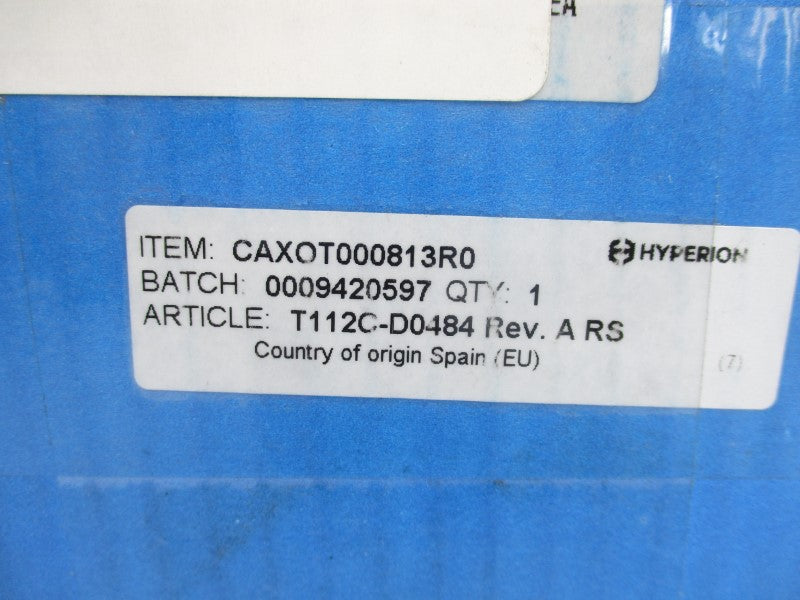 HYPERION T112C-D0484 CAXOT000813R0 REV. A NSMP