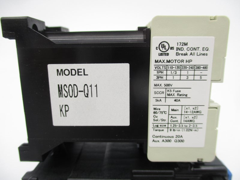 MITSUBISHI MS0D-Q11KP 24VDC 40A NSMP