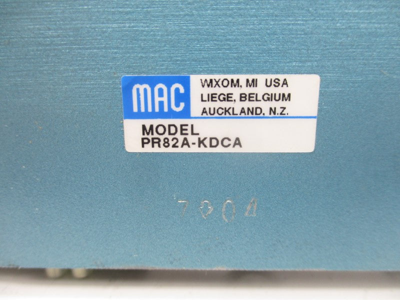 MAC PR82A-KDCA 0-120PSI NSMP