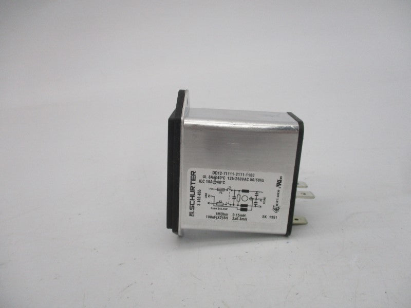 SCHURTER DD12-711111-2111-1100 3-102-855 125/250VAC 8/10A NSNP