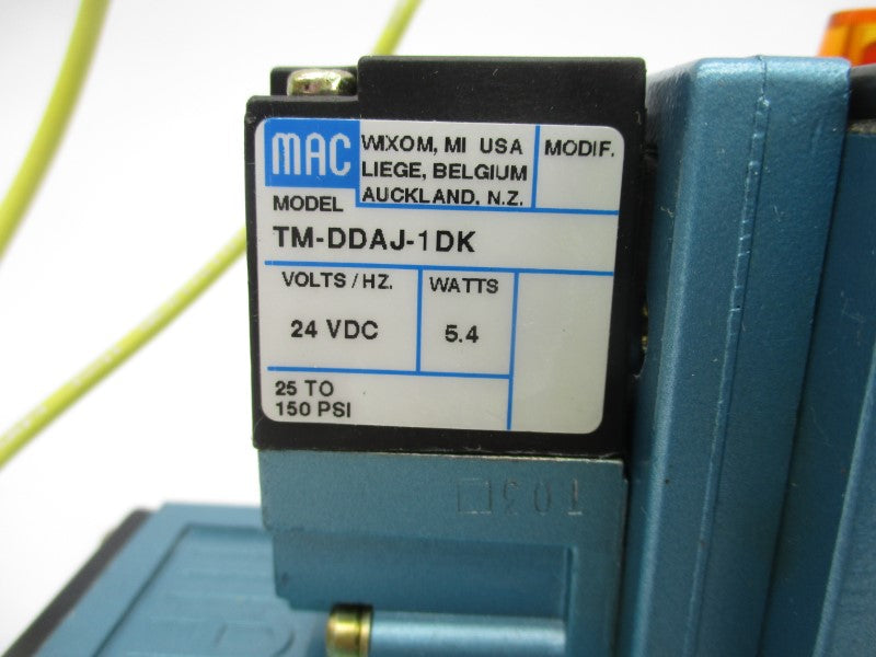 MAC 82A-AC-CKA-TM-DDAP-1DK 24VDC 150PSI NSMP