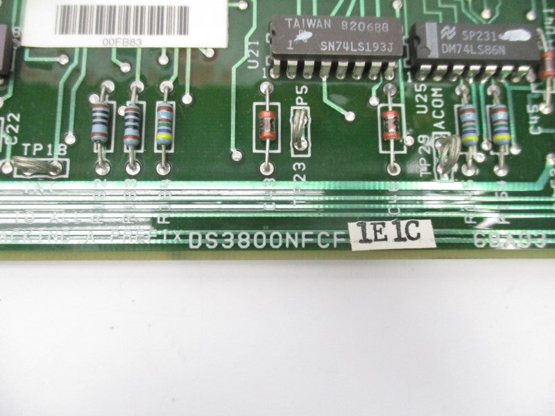 GENERAL ELECTRIC DS3800NFCF1E1C DS3800DFCF1A1A NSNP