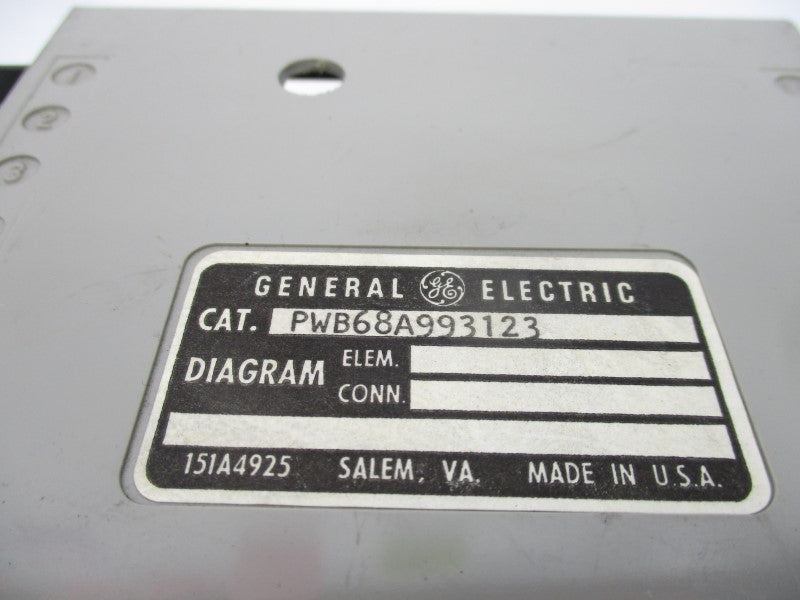 GENERAL ELECTRIC PW68A993123 UNMP