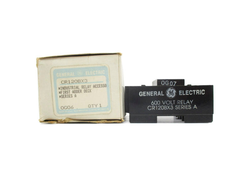 GENERAL ELECTRIC CR120BX3 SER. A 600V NSMP