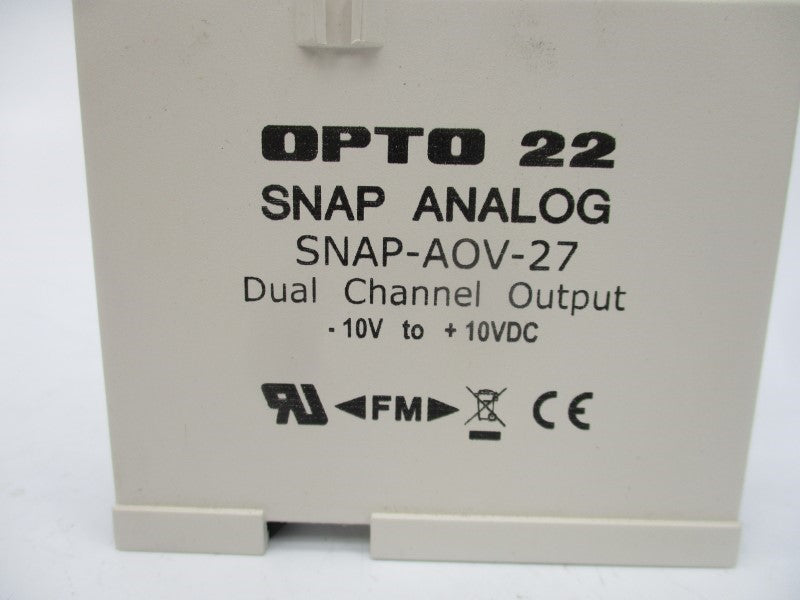 OPTO 22 SNAP-AOV-27 10VDC UNMP