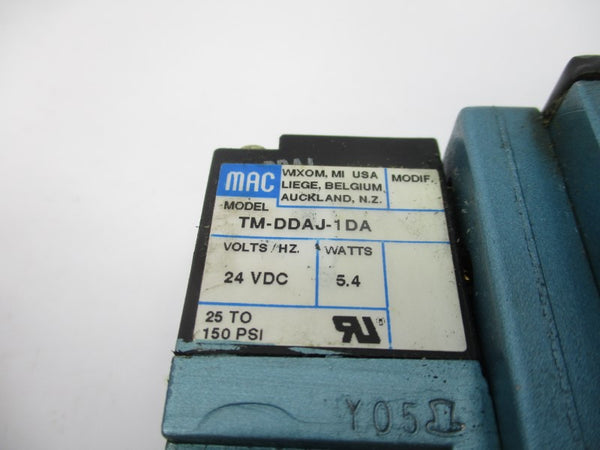 MAC 82A-LC-000-TM-DDAP-1DA 24VDC 150PSI UNMP
