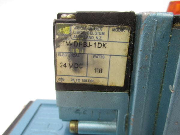 MAC 82A-AC-CKA-TM-DFBP-1DK 24VDC 150PSI UNMP