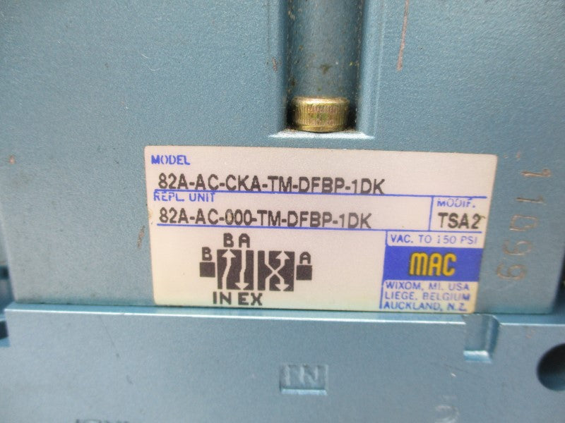 MAC 82A-AC-CKA-TM-DFBP-1DK 24VDC 150PSI UNMP