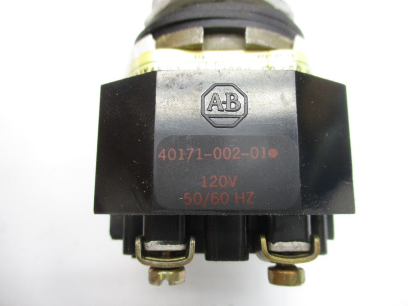 ALLEN BRADLEY 800T-16JX4KB7 SER. T 120V UNMP