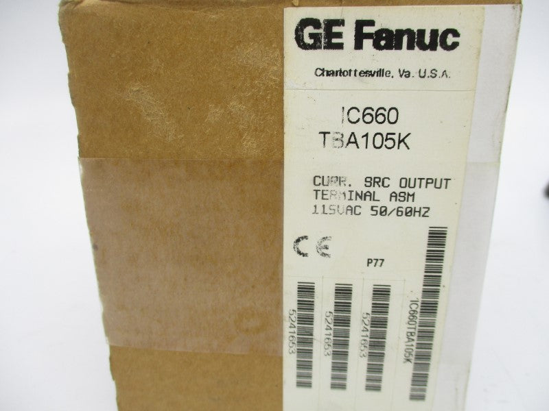 FANUC IC660TBA105K 115VAC NSMP