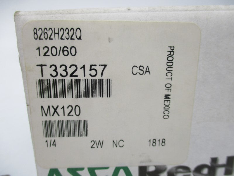 ASCO 8262H232Q 110/120V 125PSI 1/4" NSMP