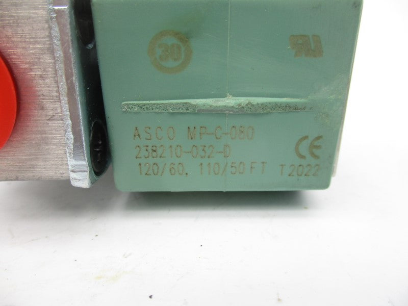 ASCO 8040H008 110/120V 15PSI 3/8" NSMP