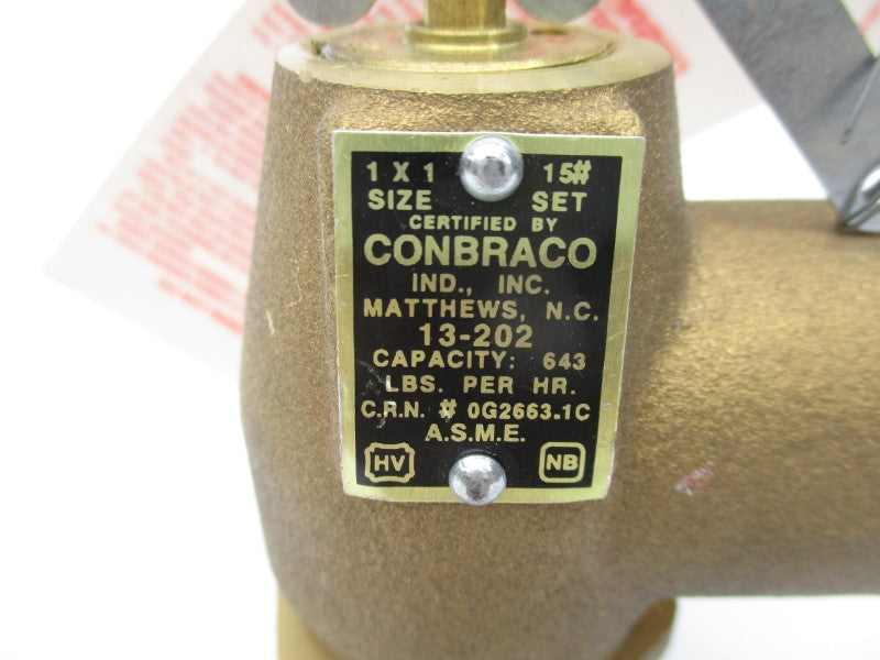 CONBRACO 13-202 15PSI 1" NSNP