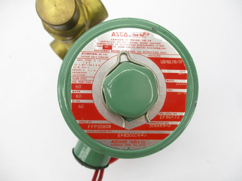 ASCO EF8300D64U 110/120V 60PSI 3/8" NSNP
