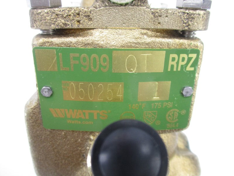 WATTS LF909QT RPZ 175PSI NSNP