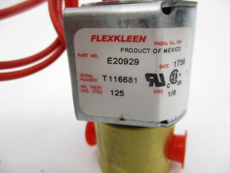 ASCO E20929 110/120V 125PSI 1/8" NSNP
