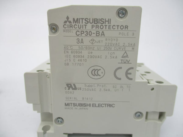 MITSUBISHI ELECTRIC CP30-BA-3P-1-M3A 220VAC 3A NSMP